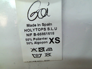 Pantalones cortos de deporte de GOI de la talla XS, de color gris