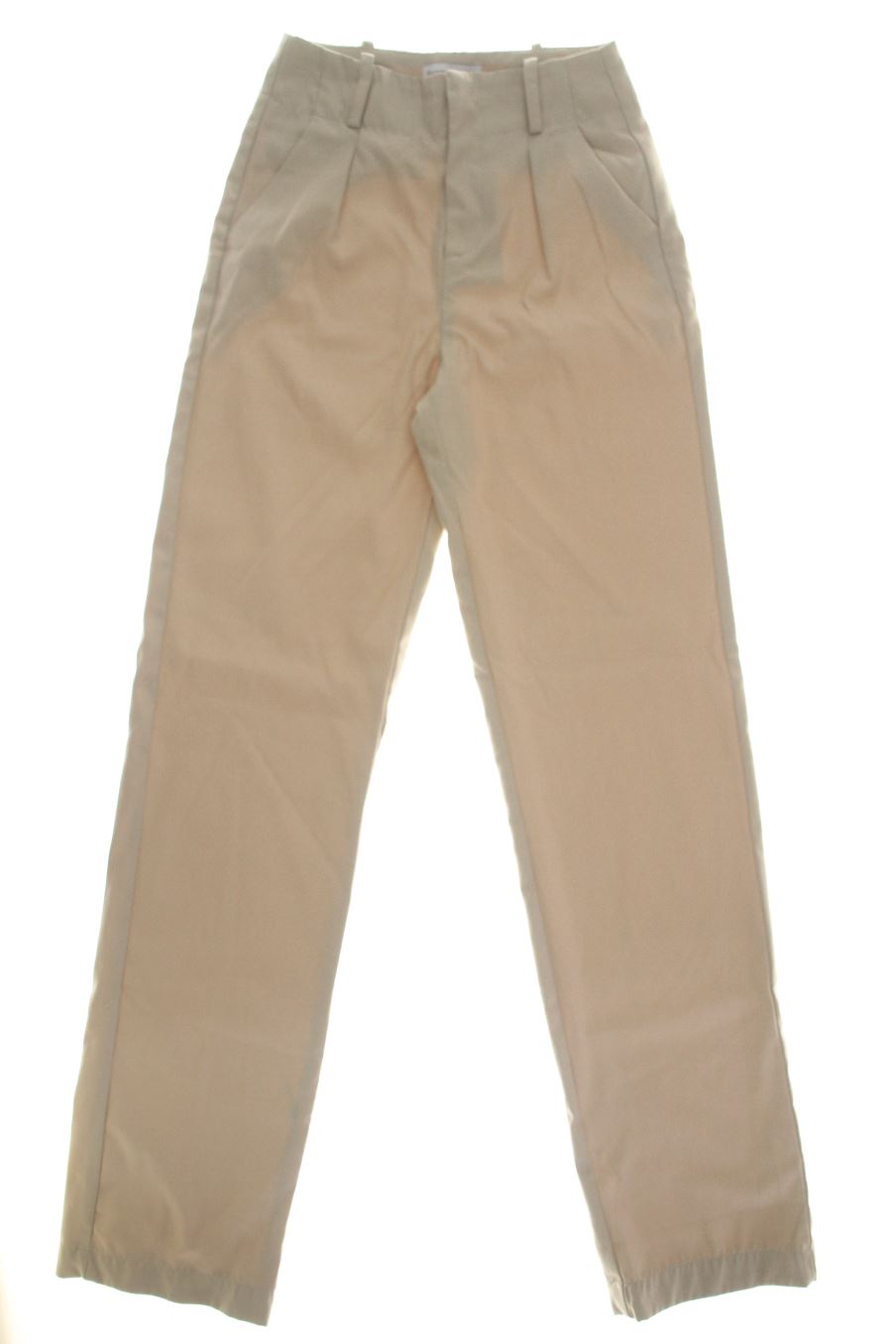 Pantalones de Bershka de la talla 34, de color beige