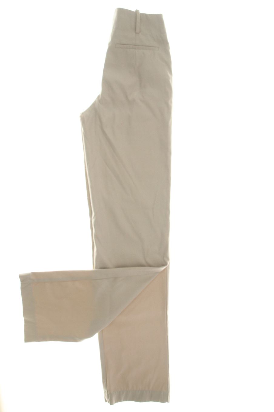 Pantalones de Bershka de la talla 34, de color beige