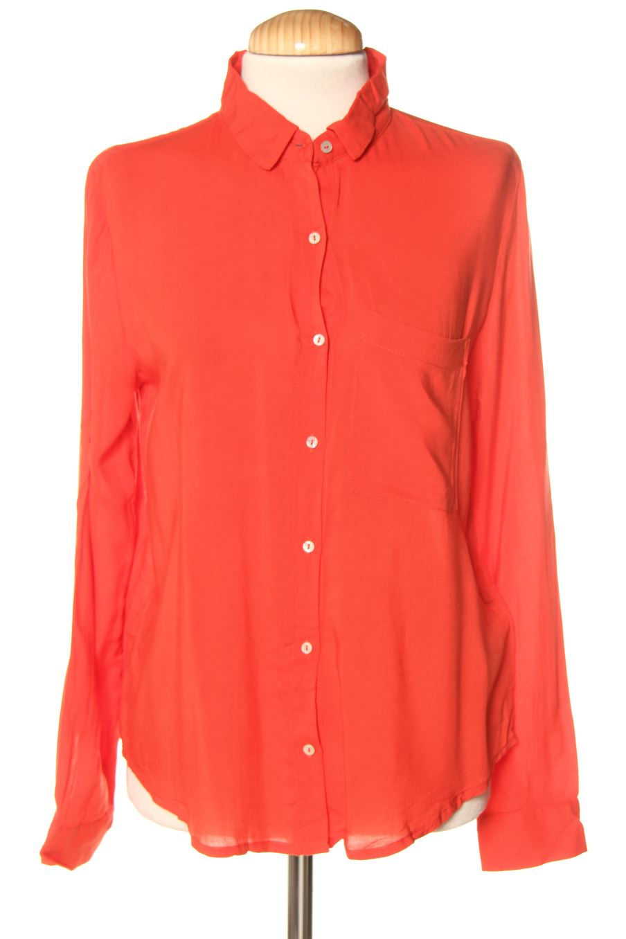 Chemise Easy wear de la taille S, de couleur rouge