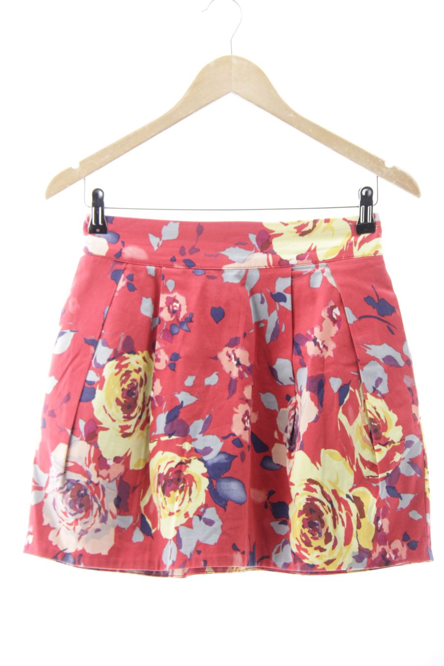 Jupe trf (ZARA) de la taille 38, de couleur fleurs