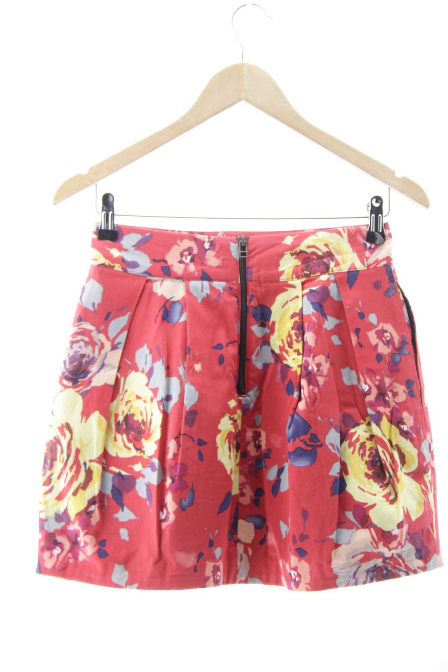 Jupe trf (ZARA) de la taille 38, de couleur fleurs