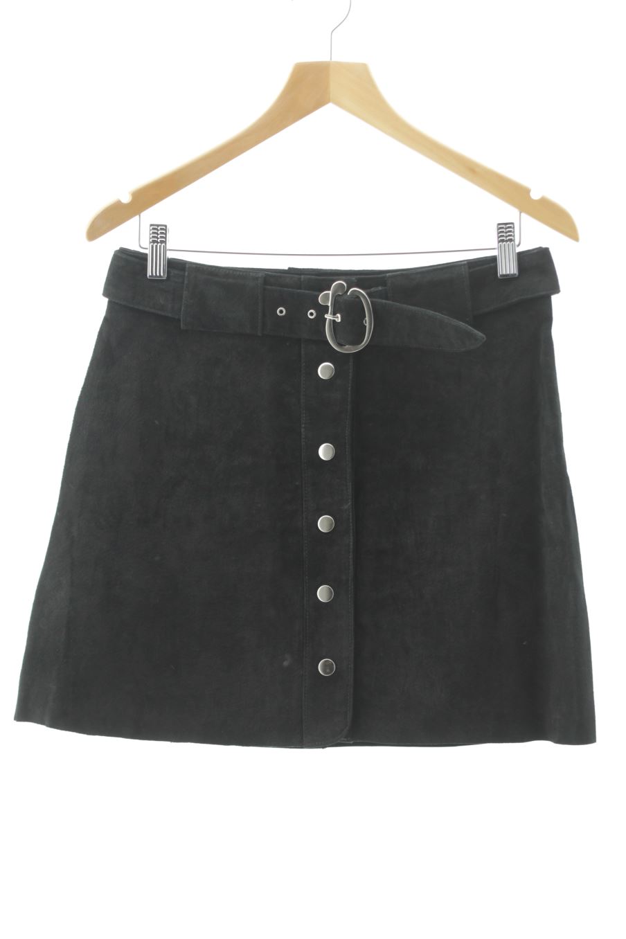 Gonne de Zara de la talla M, de color nero