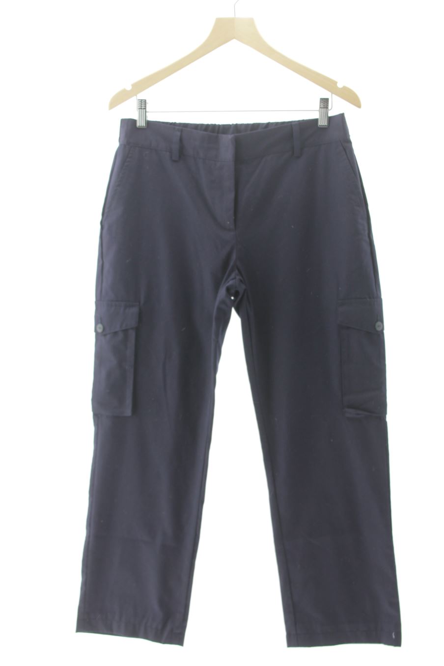 Pantalón Casual de El Corte Ingles de la talla 44, de color azul marino