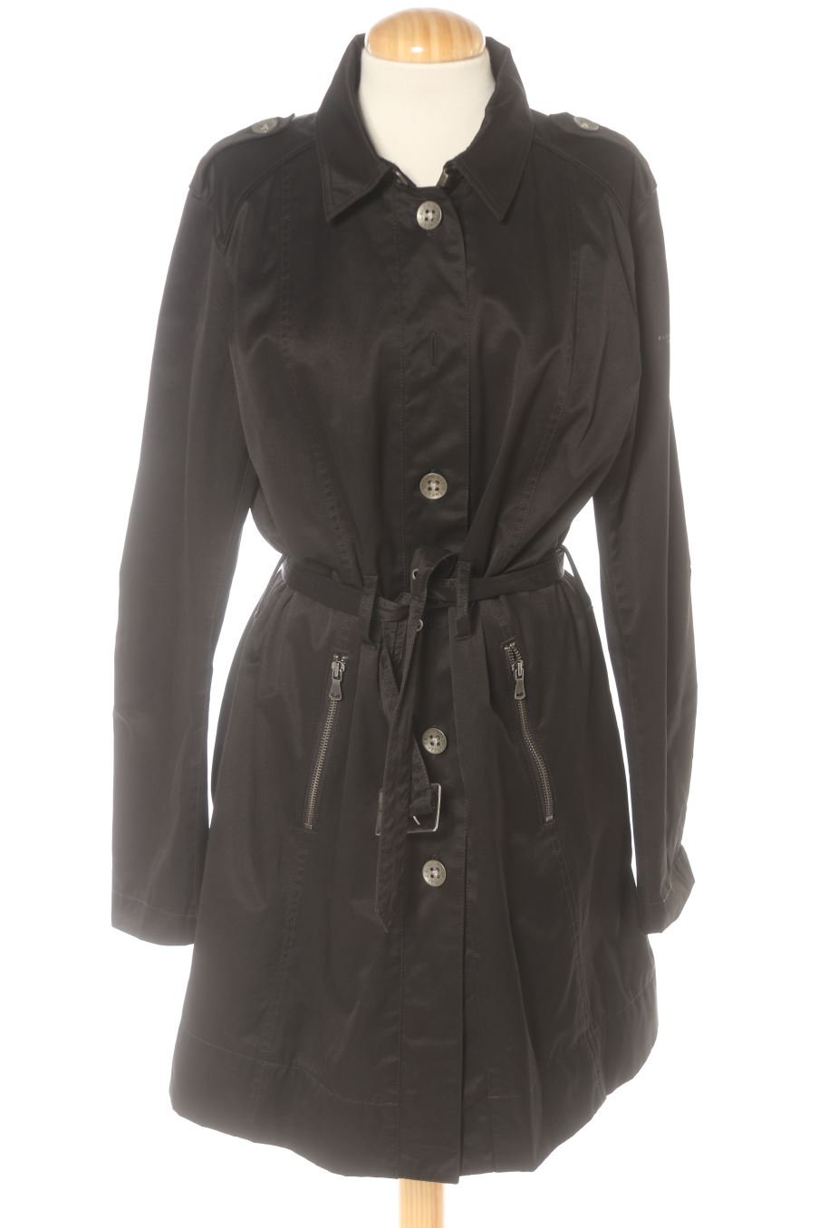 Gabardine Calvin Klein de la taille L, de couleur noir