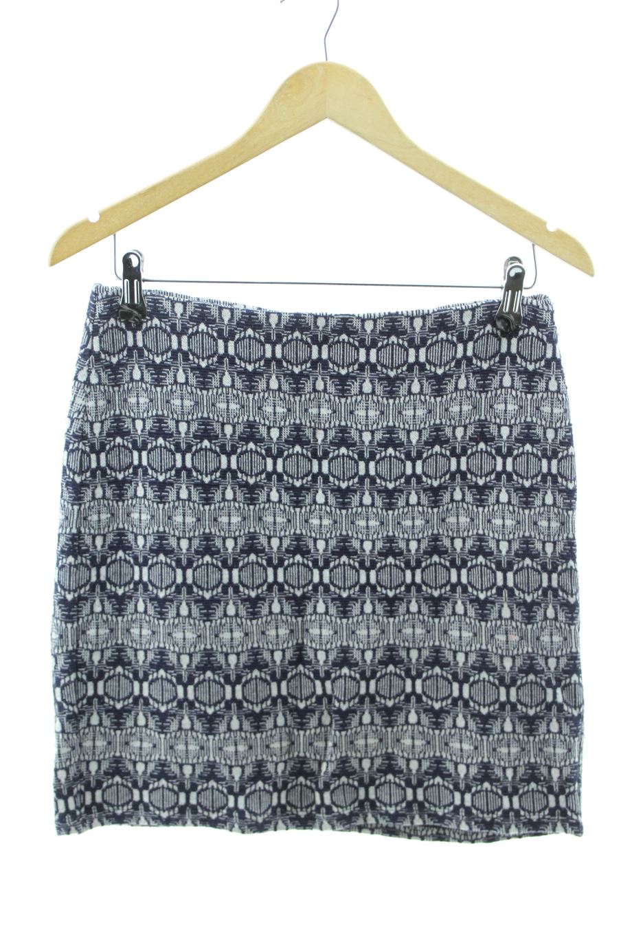 Jupe Promod de la taille 40, de couleur bleu marine