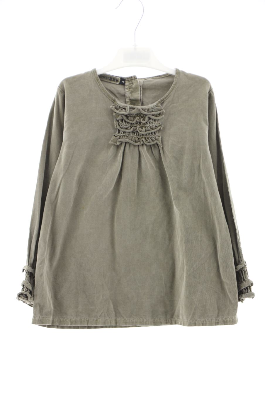 Blouse à manches longues AlSolete de la taille 4 ans de velours côtelé de seconde main