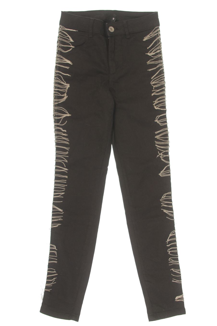 Jeans Calzedonia de la taille XS, de couleur noir de denim