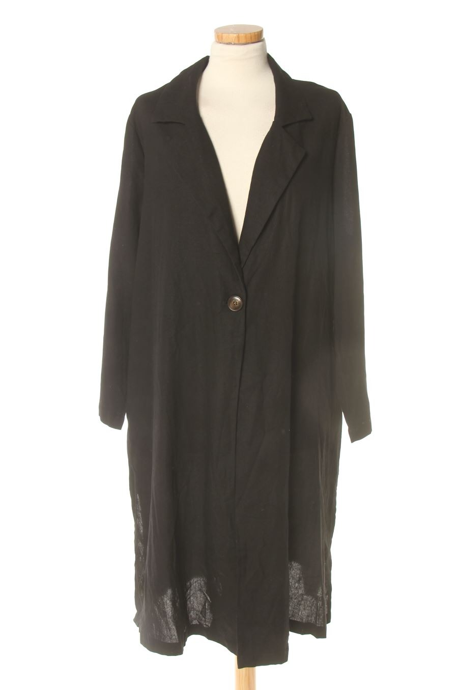 Gabardina de BLOOMCHIC de la talla 42, de color negro