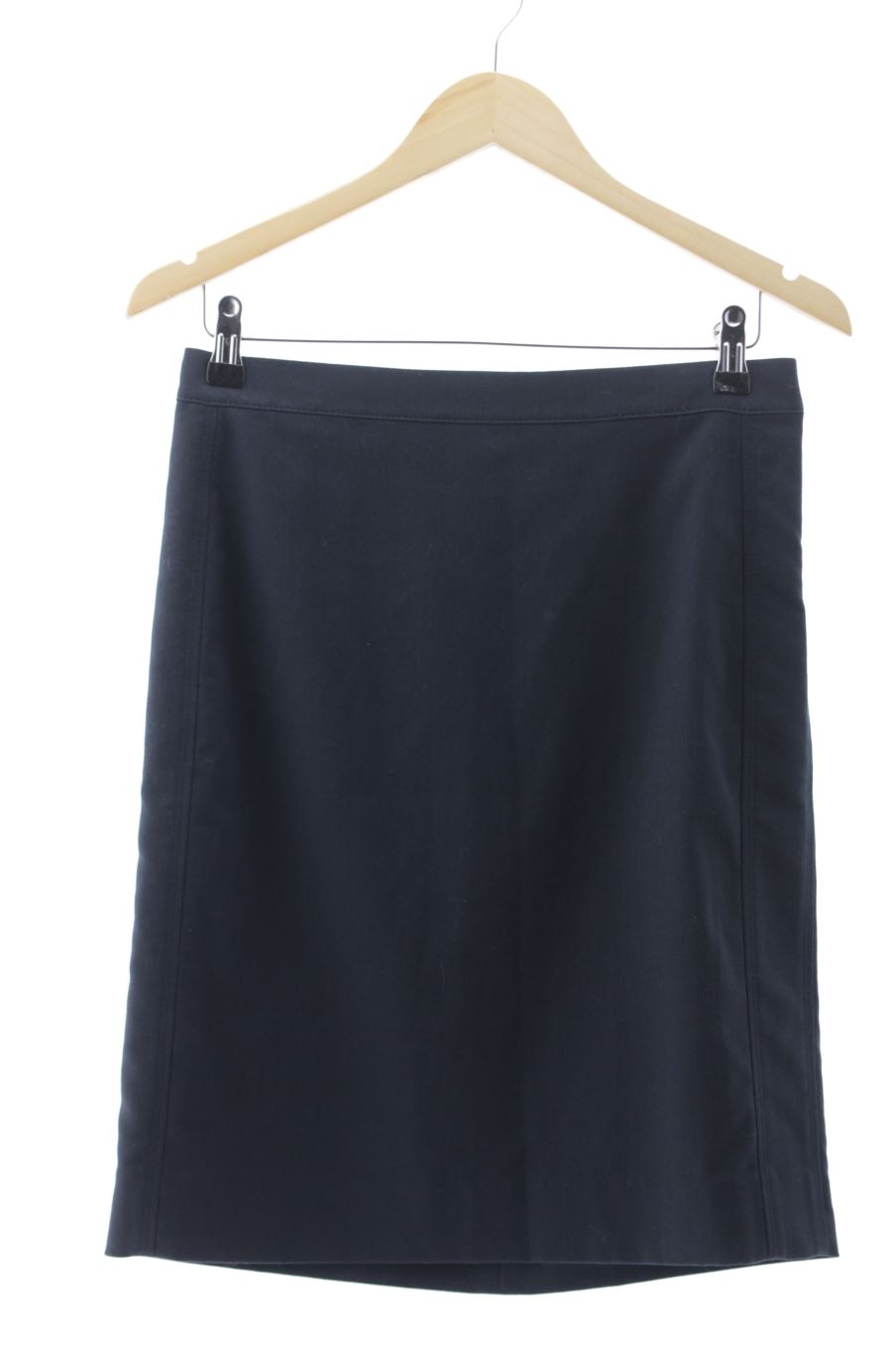 Aufwändiger Rock von Caroll Größe 38, Farbe Marineblau, für