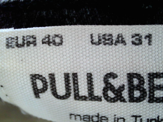 Vaquero de Pull & Bear de la talla 40