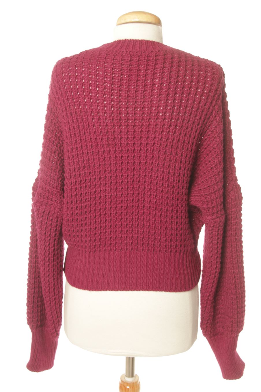 Pull Made in italy de la taille M, de couleur bordeaux