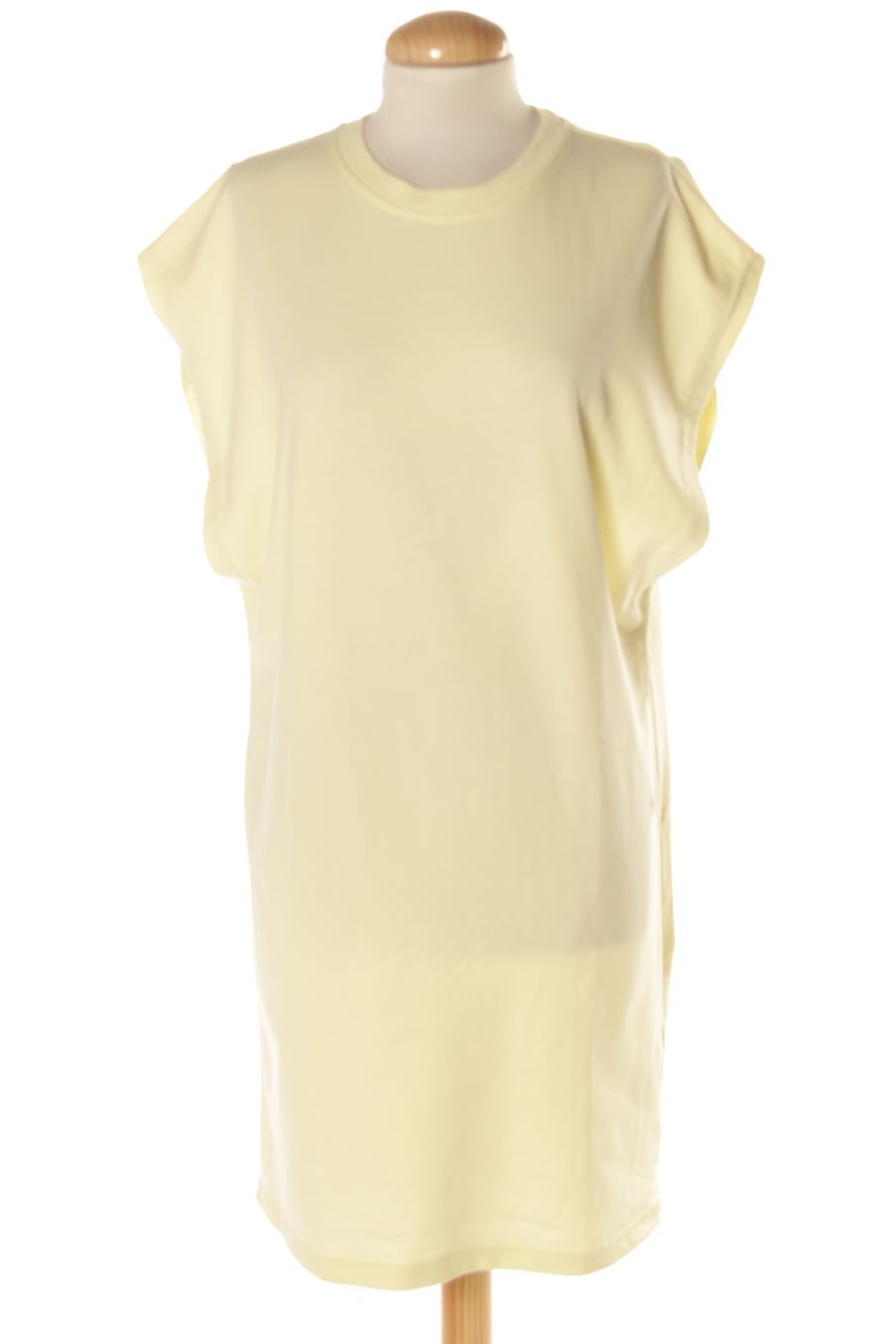 Robe casual Bershka de la taille M, de couleur jaune