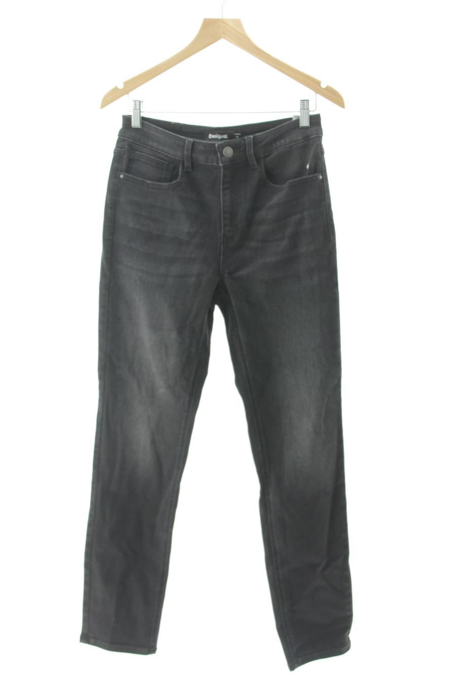 Jeans von Desigual Größe M, Farbe Schwarz, aus Jeanskleidung für