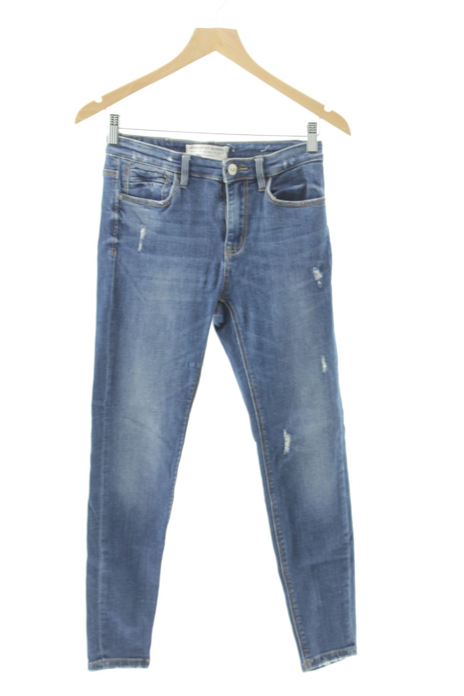 Jeans de Stradivarius de la talla 36, de color blu