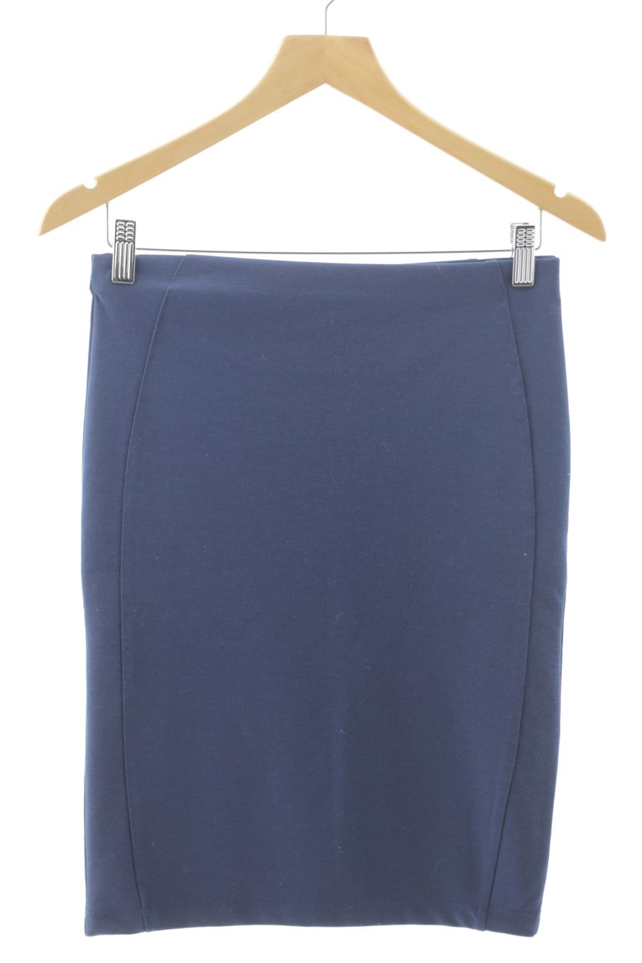 Jupe Stradivarius de la taille M, de couleur bleu marine