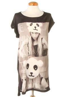 Blusa de manga corta M Pull & Bear