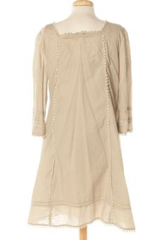 Vestido casual 46 Junco y arena