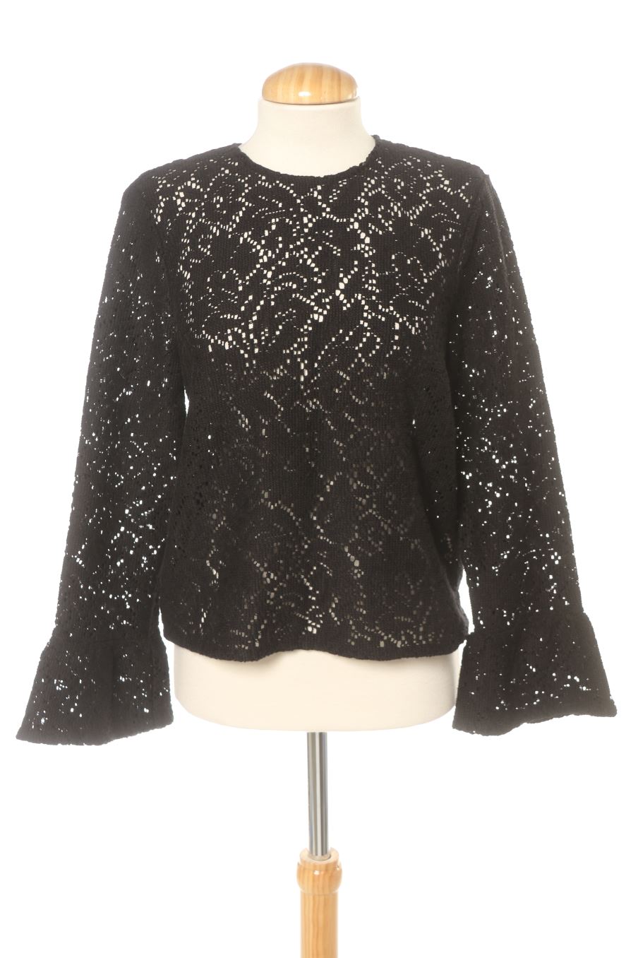 Maglione de Zara de la talla M, de color nero