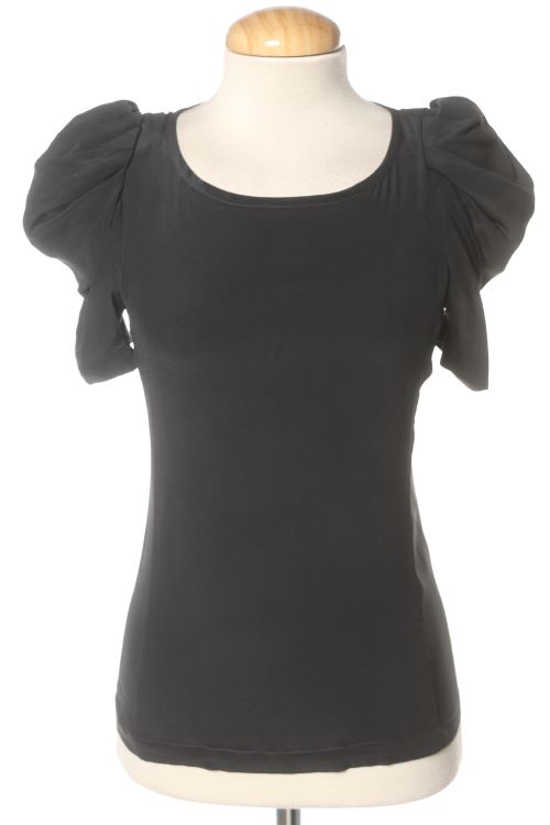 Blusa a maniche corte