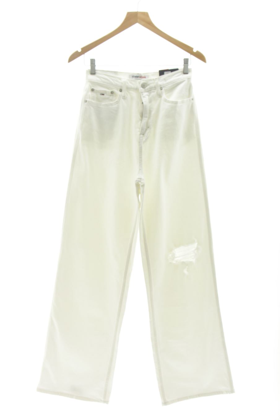 Jeans Tommy Hilfiger de la taille 34, de couleur blanc de denim