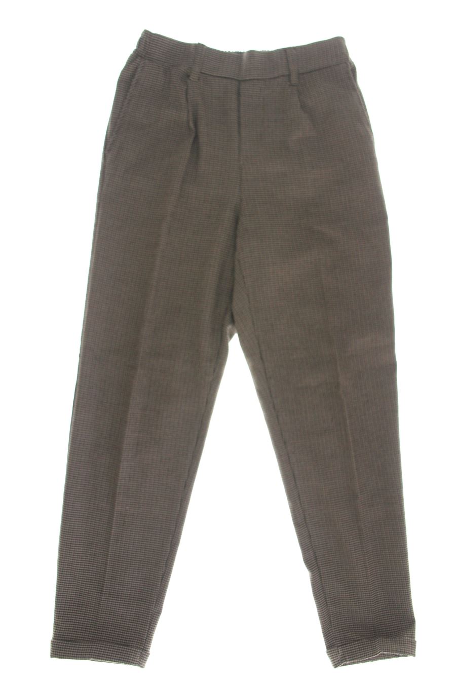 Pantalon Bershka de la taille S, de couleur carreaux