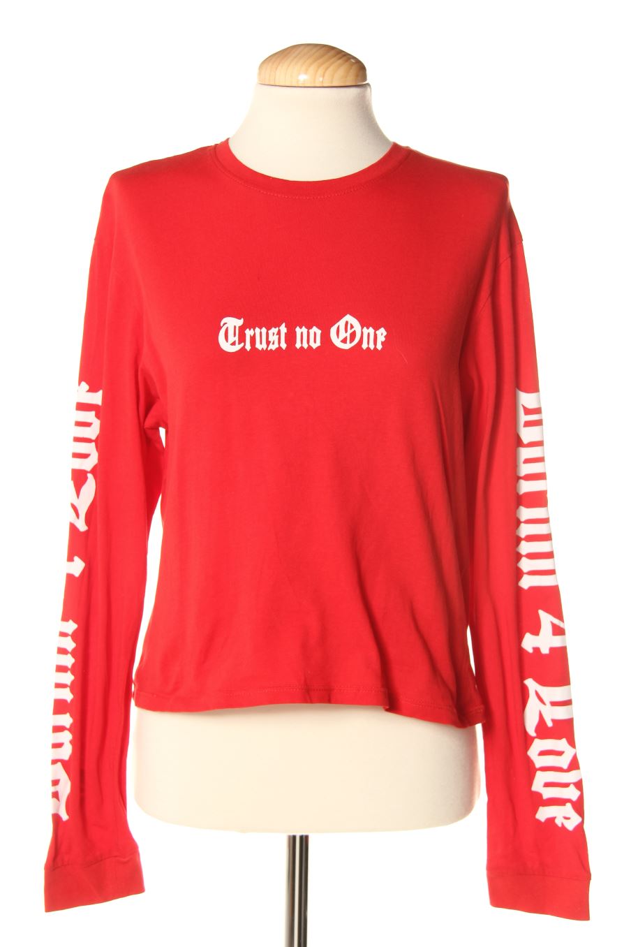 Camiseta manga larga de PERCENTIL de la talla M, de color rojo