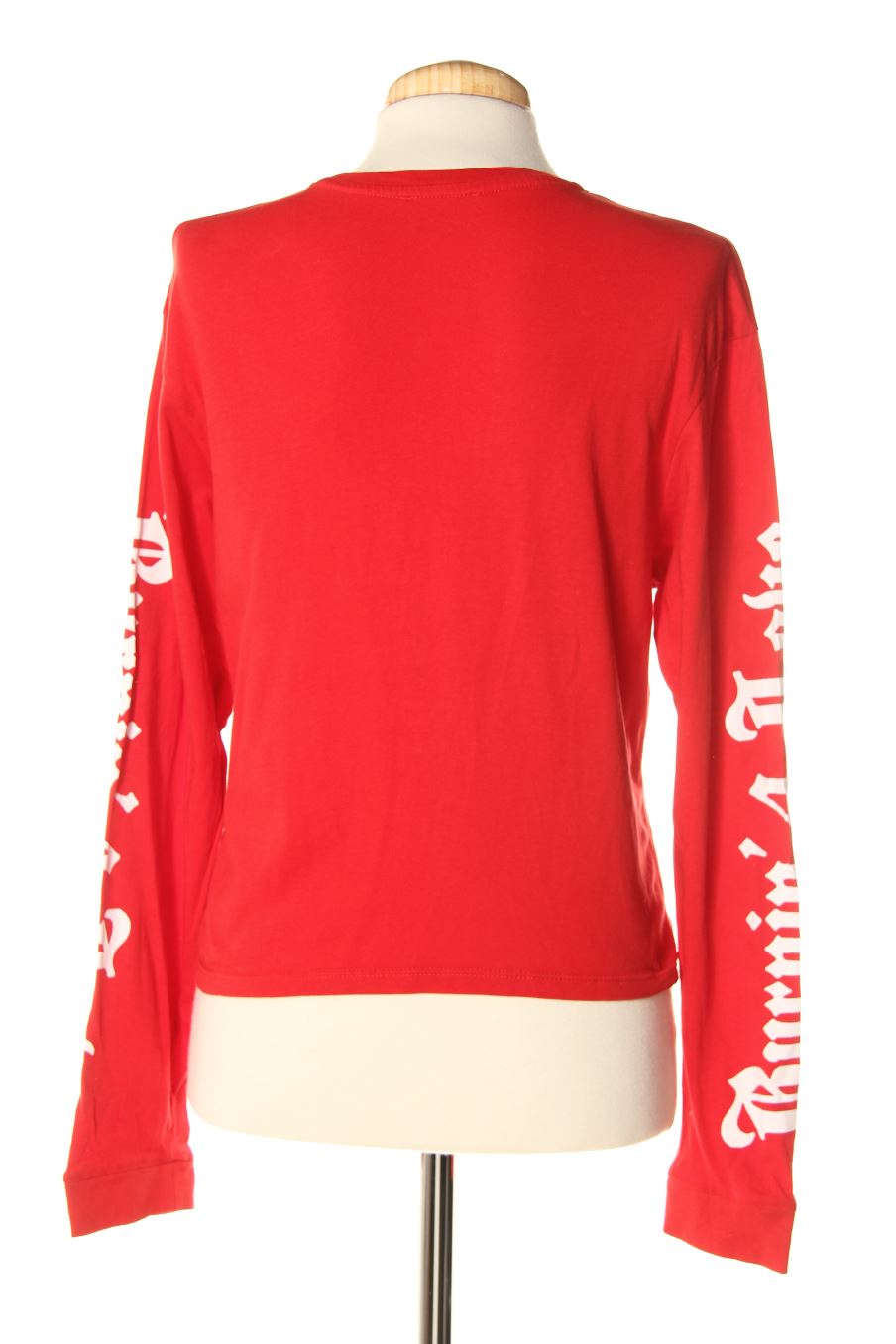 Camiseta manga larga de PERCENTIL de la talla M, de color rojo