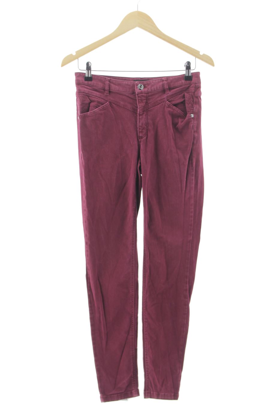 Jeans Massimo Dutti de la taille 36, de couleur pourpre de denim