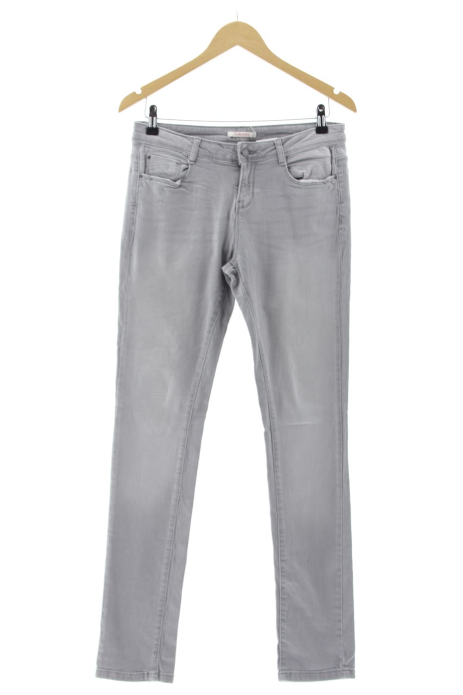 Jeans Camaieu de la taille 40 de couleur gris de denim