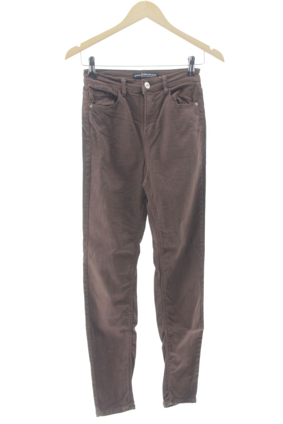 Vaquero de Stradivarius de la talla 34, de color marrón de ropa vaquera