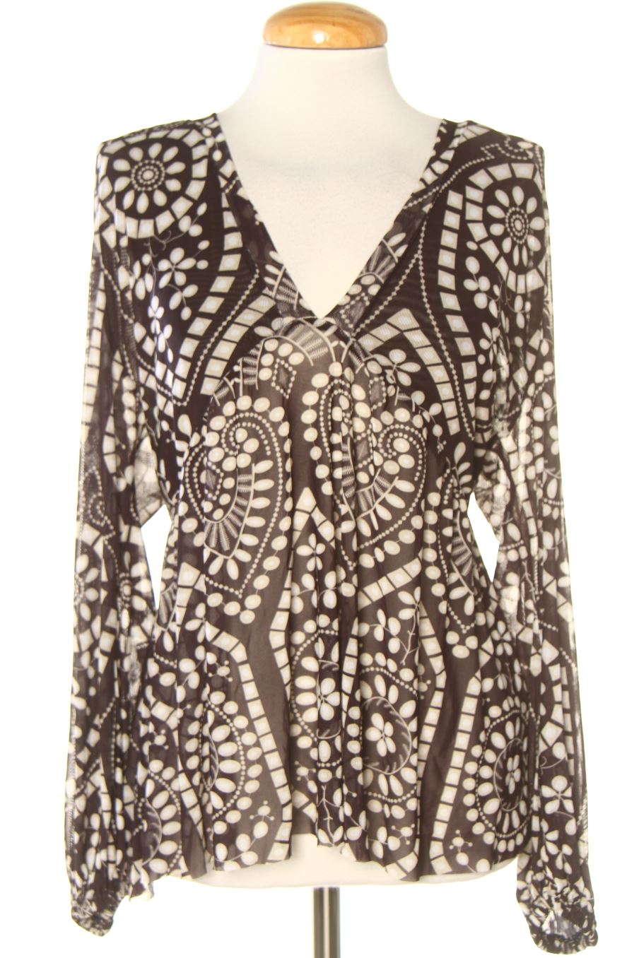 Blouse à manches longues Desigual de la taille M, de couleur imprimés