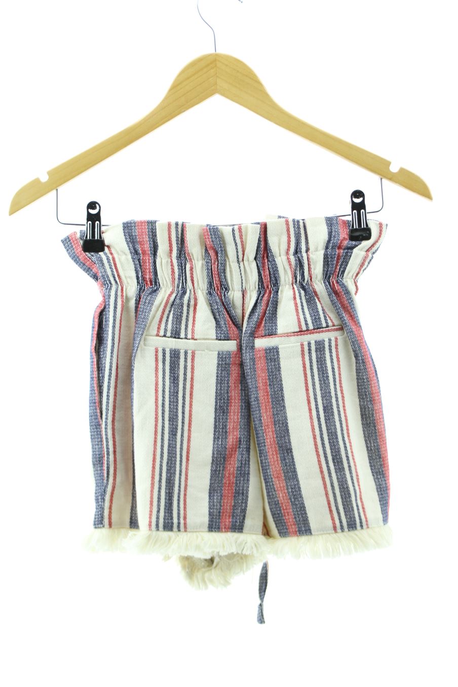 Pantalones cortos de Bershka de la talla XS, de color rayas