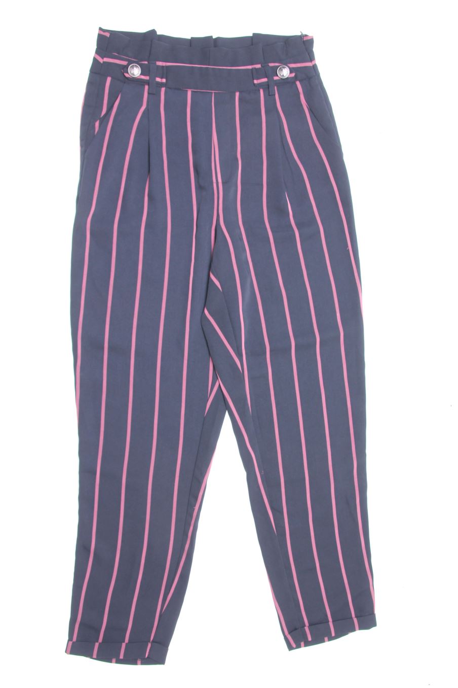 Pantalones de Stradivarius de la talla 36, de color rayas