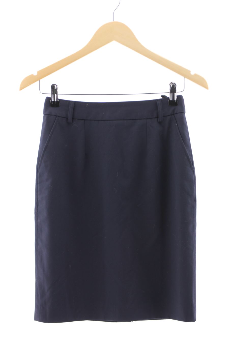 Jupe Bragard de la taille 34, de couleur bleu marine