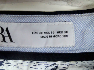 Pantalones cortos de Zara de la talla 38
