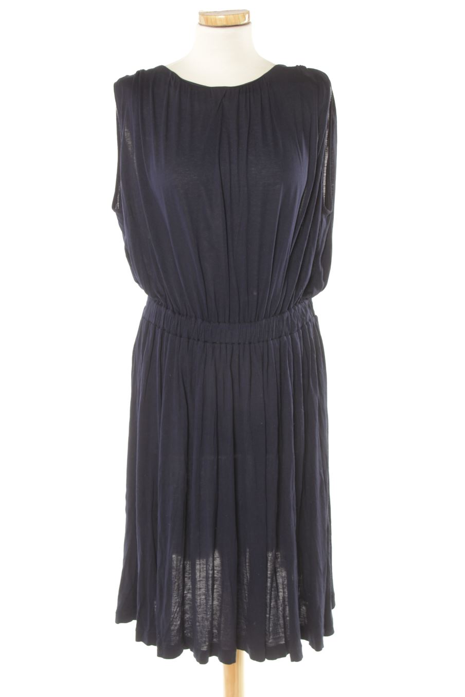 Robe casual Monoprix de la taille S, de couleur bleu marine
