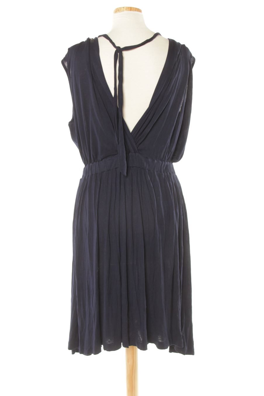 Robe casual Monoprix de la taille S, de couleur bleu marine