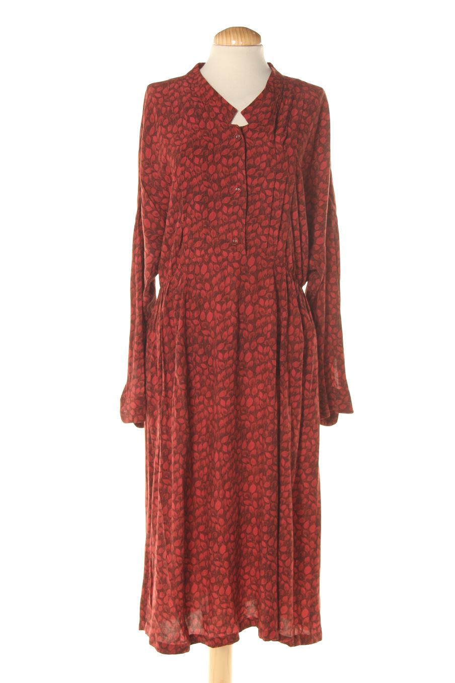Robe casual Comptoir des Cotonniers de la taille XL, de couleur bordeaux