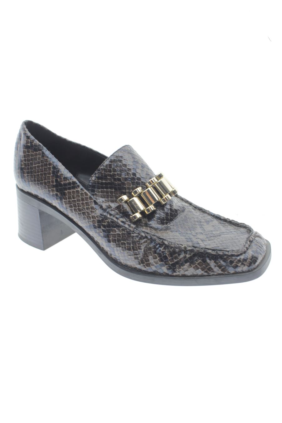 Zapatos de tacon de Zara de la talla 40, de color marrón de
