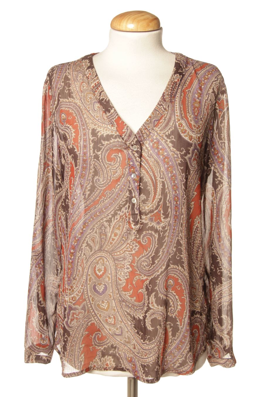 Blusa de manga larga de DMARA de la talla S, de color estampado