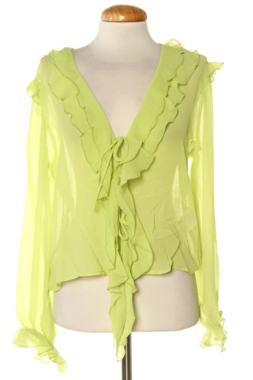 Blusa a maniche lunghe