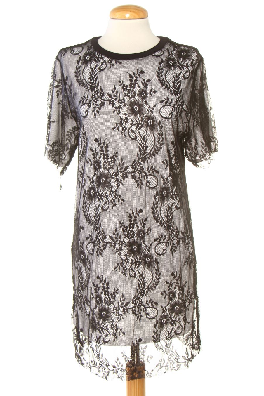 Robe casual Trafaluc de la taille S, de couleur noir