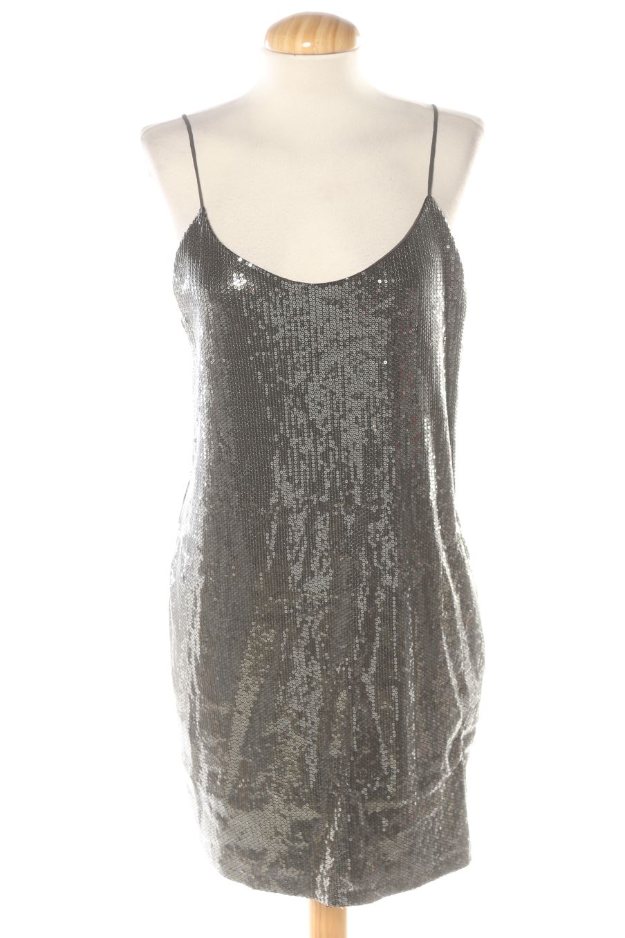 Robe casual Zara de la taille S, de couleur gris