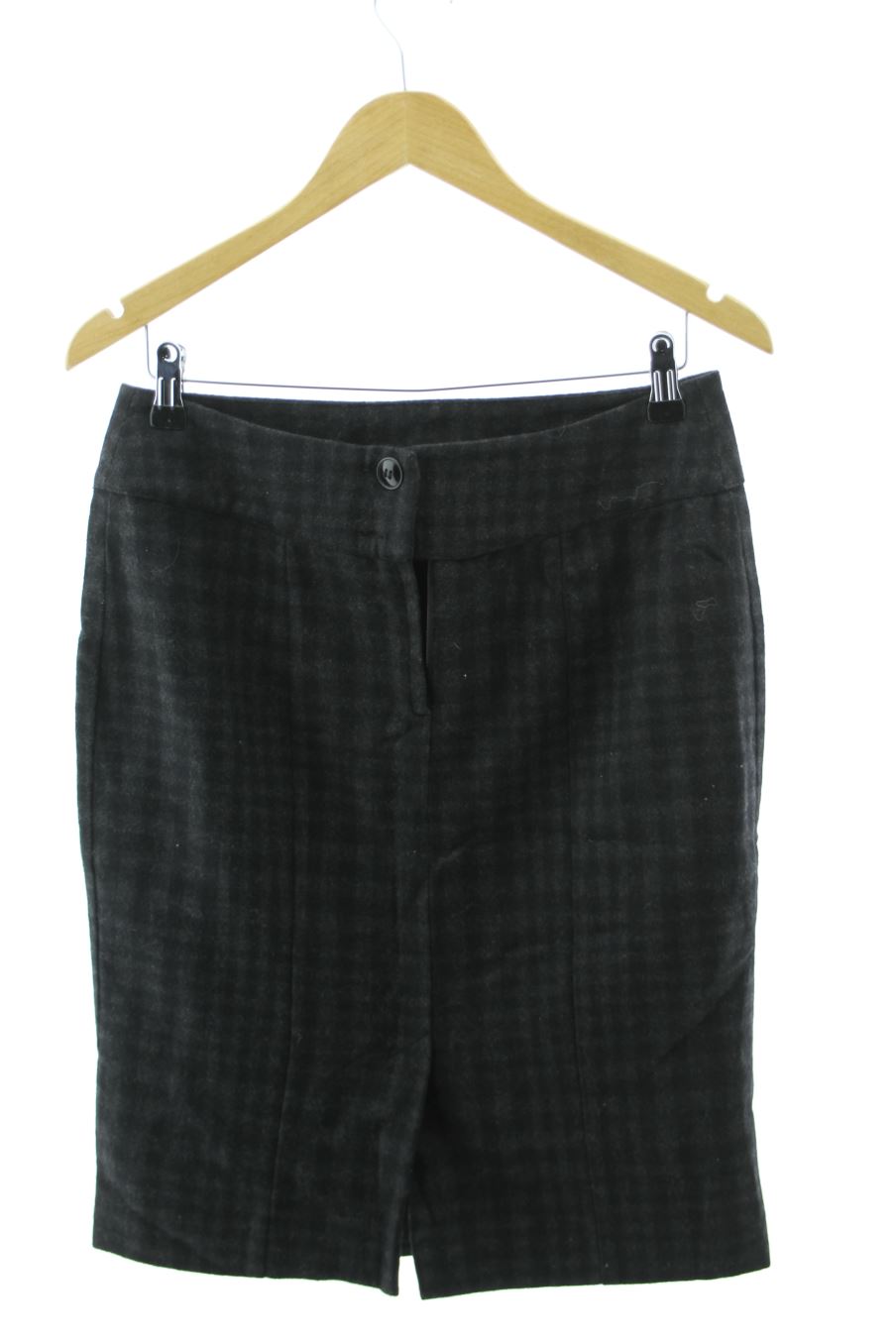 Falda de H&M de la talla 40, de color cuadros
