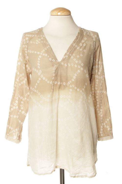 Blusa a maniche lunghe