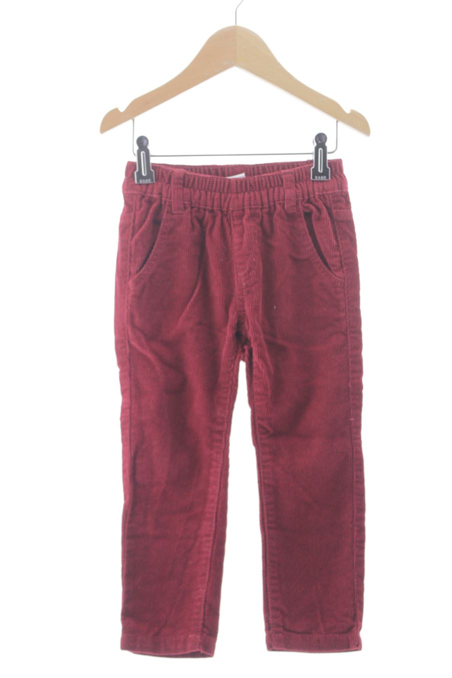 Pantalón de BASSIK de la talla 2 años de pana de segunda mano
