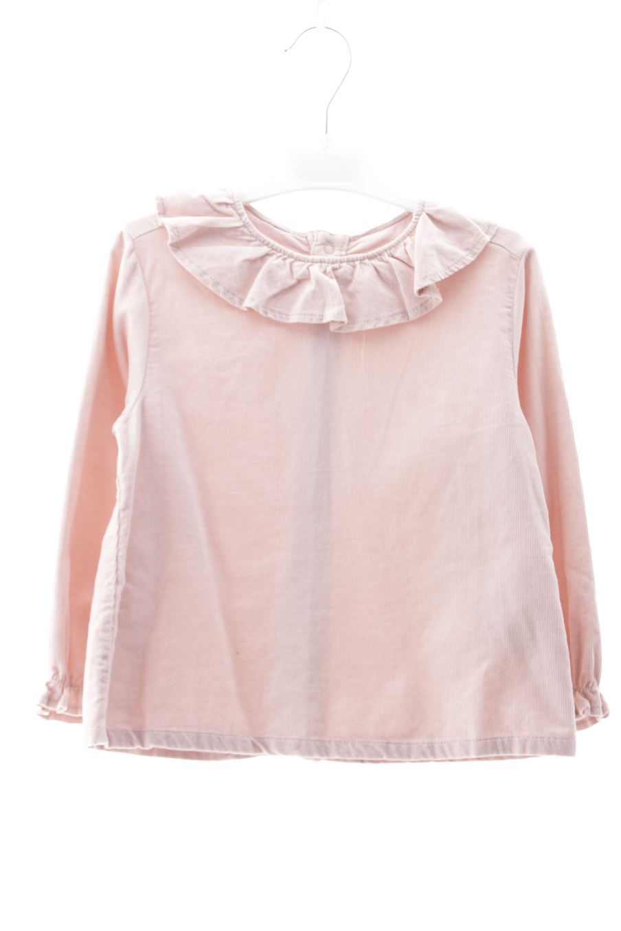 Blouse à manches longues Zara de la taille 4 ans de velours côtelé de seconde main