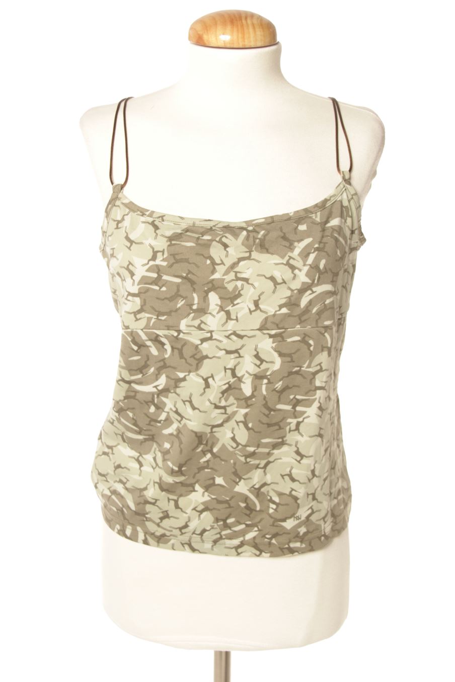 Camiseta sin mangas de Dorotennis de la talla M, de color verde