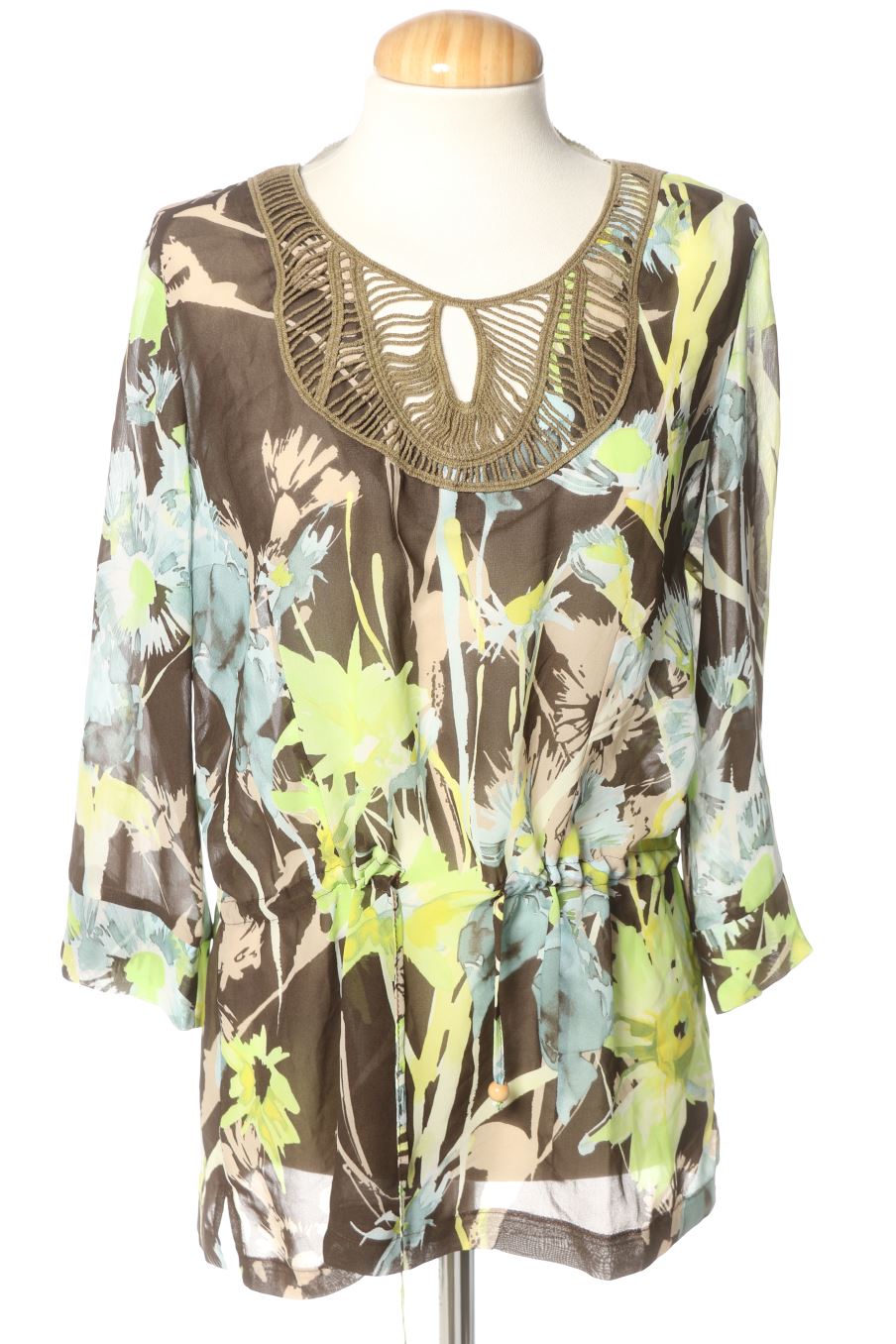 Blusa de manga larga de Marina Riveiro de la talla 42, de color estampado